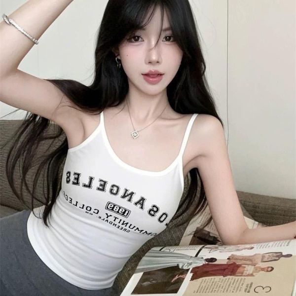 LOS美式辣妹背心(胸墊) 