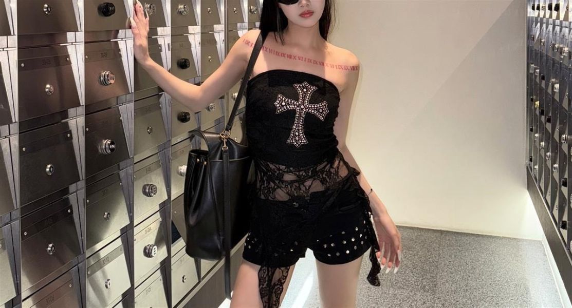 水鑽大十字平口T 