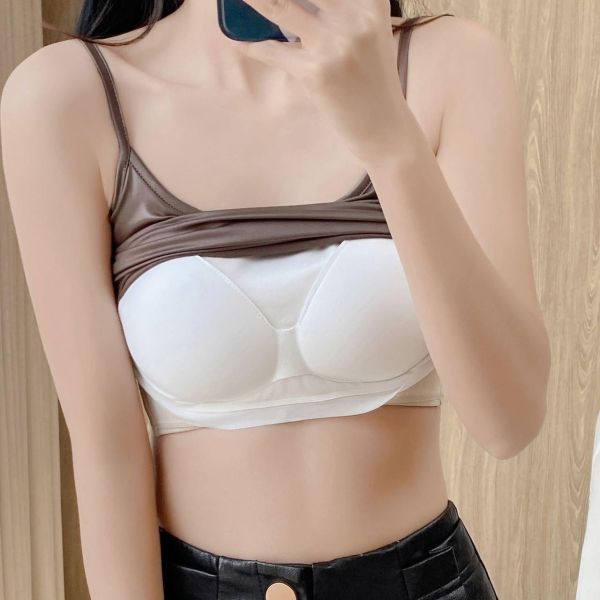 亮皮親膚小背心 