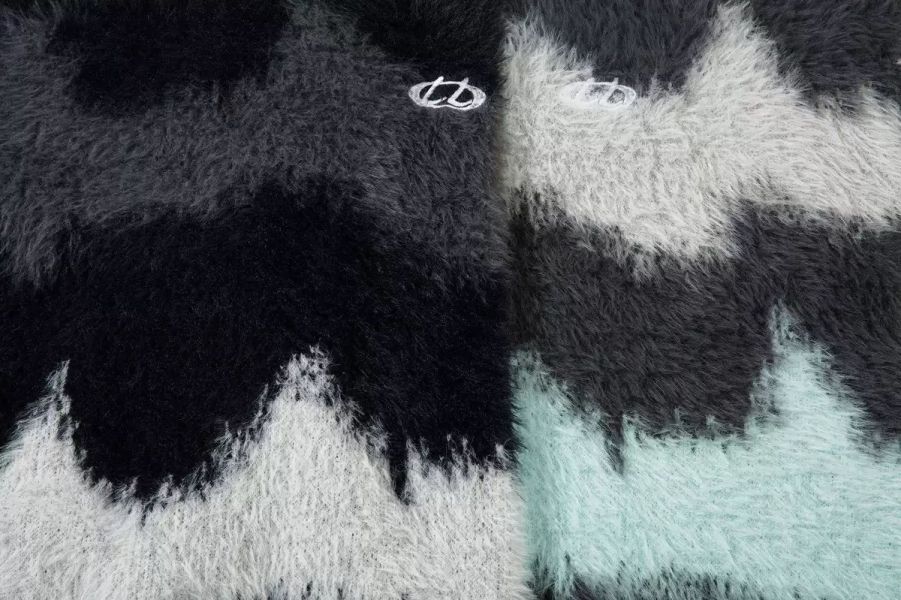 刺繡染色海馬毛衣 