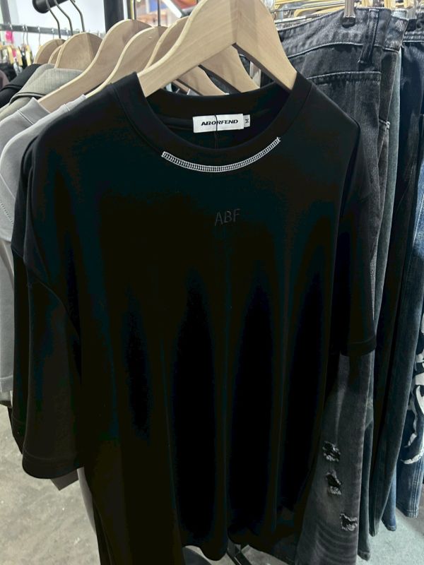 ABF領口反車短T 