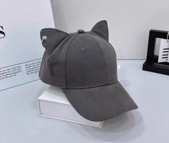 貓耳扣環棒球帽 