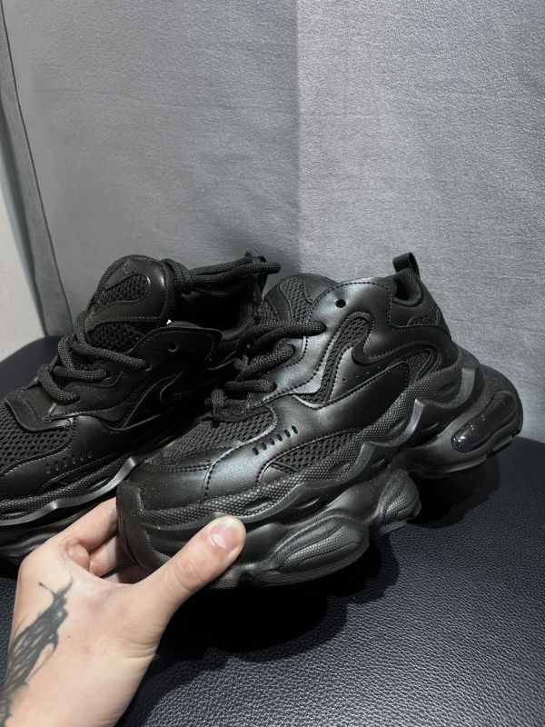 (180的秘密)黑魂厚底5CM氣墊鞋 