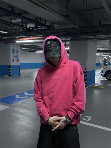 HAX定製重磅水洗帽T 