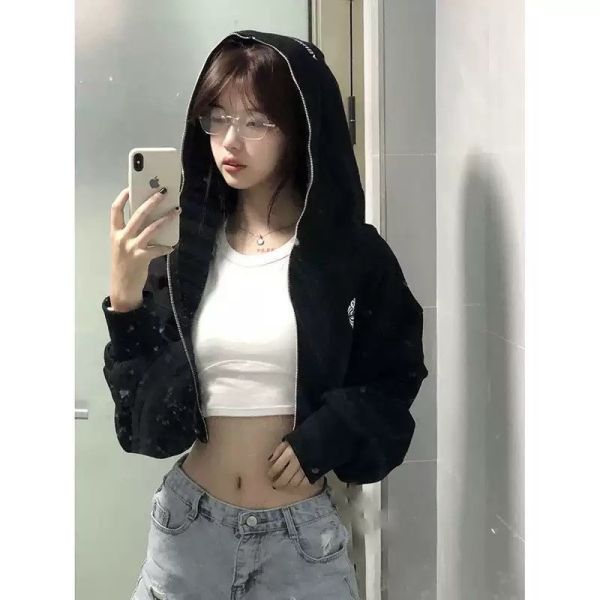 2K短版連帽外套 