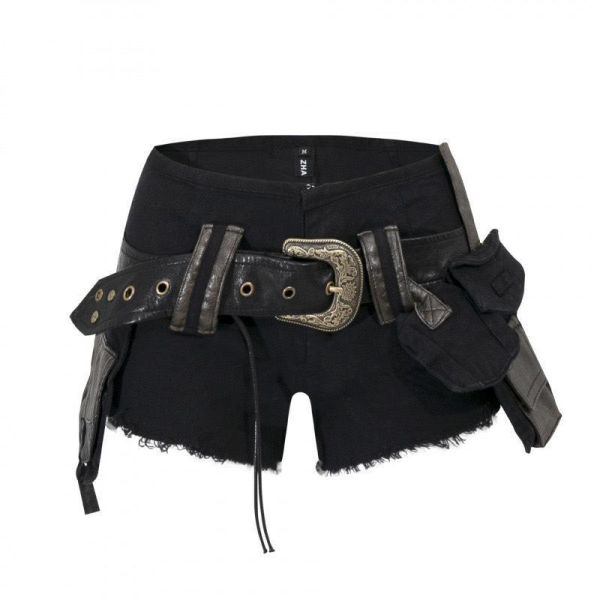 JUNGLE破壞辣妹短褲 