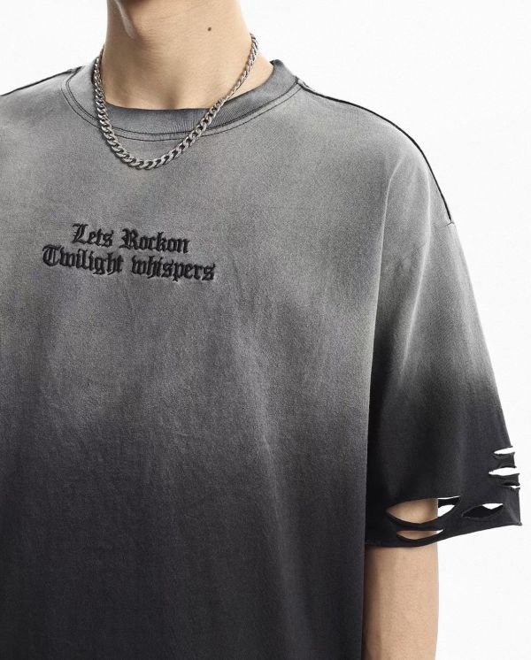 FROMmAR漸層破壞T 