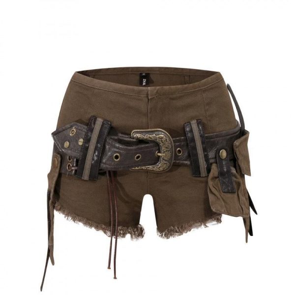 JUNGLE破壞辣妹短褲 