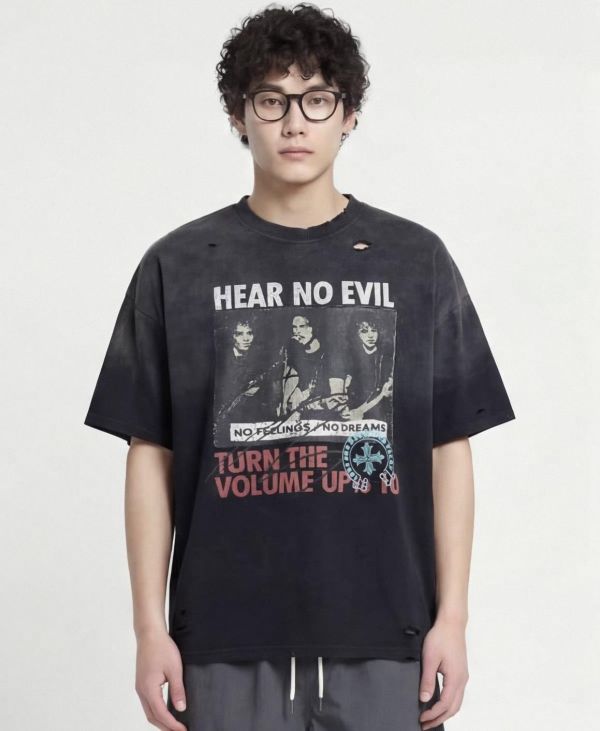 HEARNOEVIL樂團破壞T 