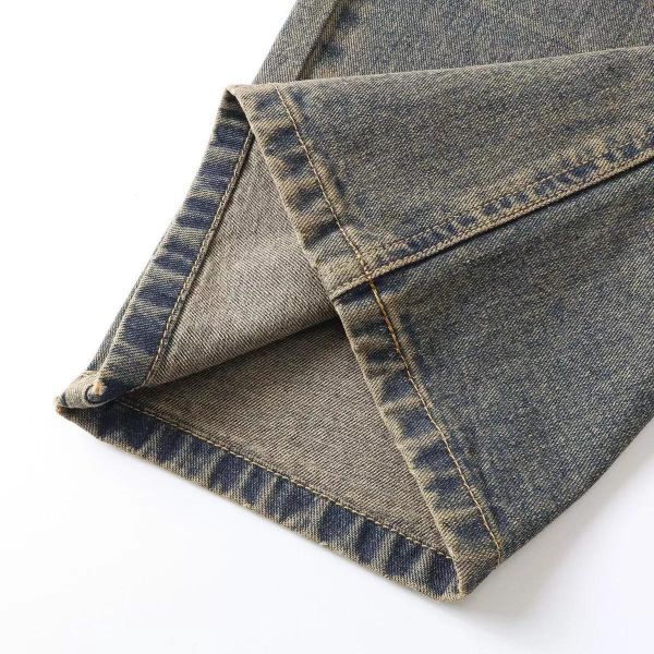 Blaz復古直筒牛仔褲 