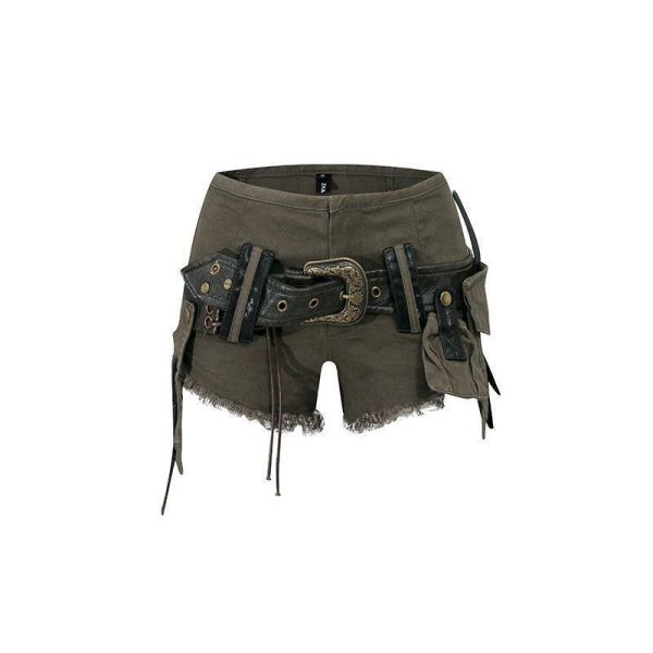 JUNGLE破壞辣妹短褲 