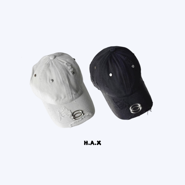 金屬環扣棒球帽 