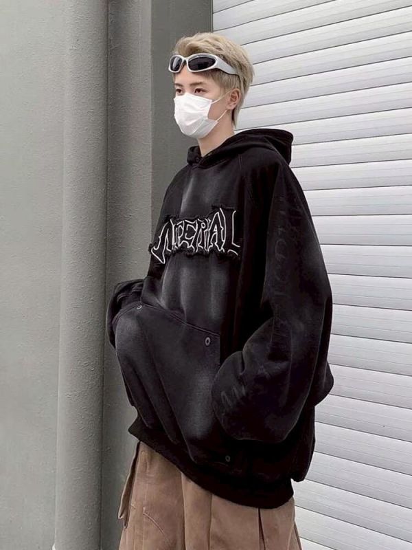 美式休閒刺繡貼布 