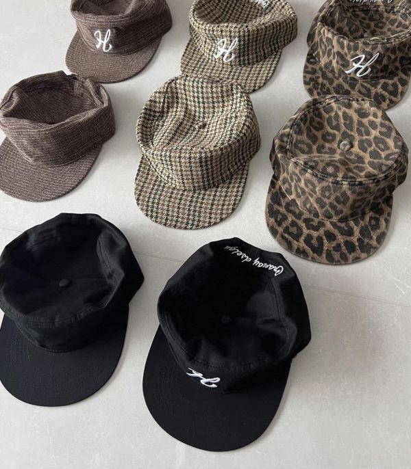 老錢復古平頂帽 