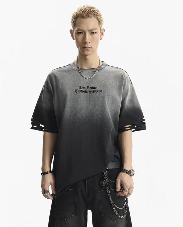 FROMmAR漸層破壞T 