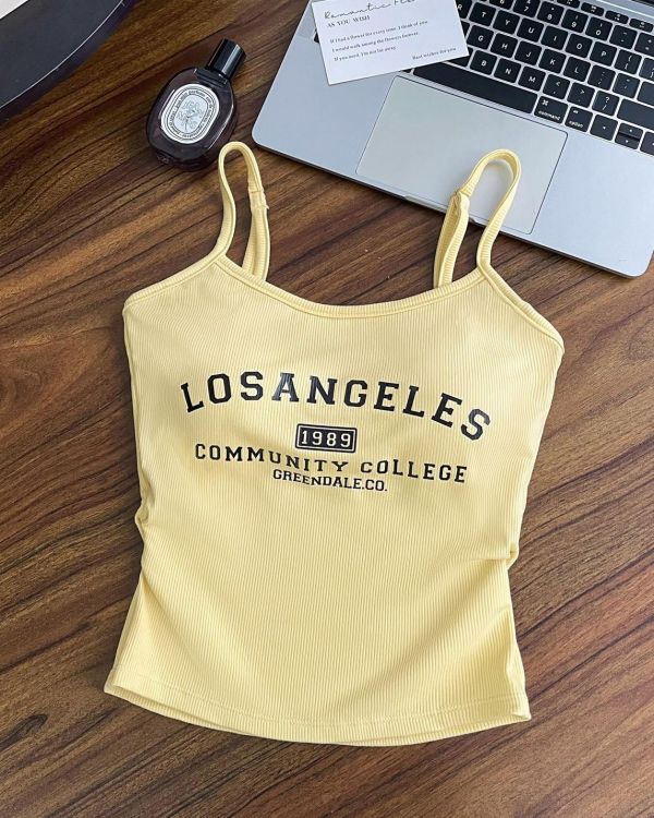 LOS美式辣妹背心(胸墊) 