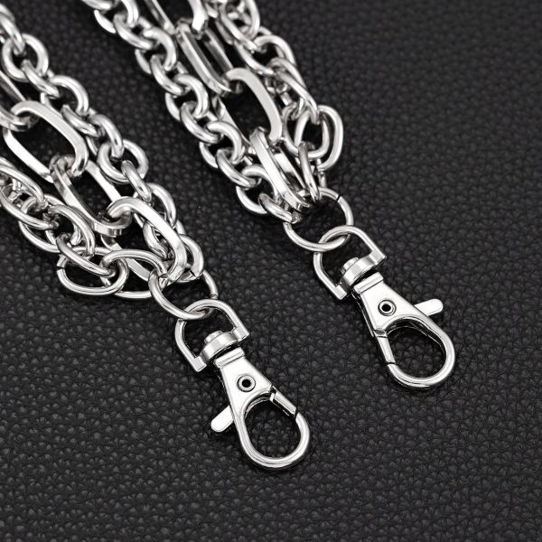 三層拼接子彈褲鍊 