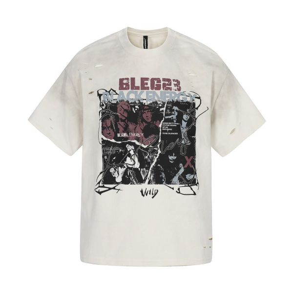 美式圖片造型短袖 