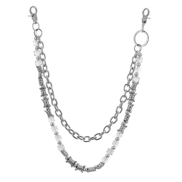 雙層芒刺糖果褲練 