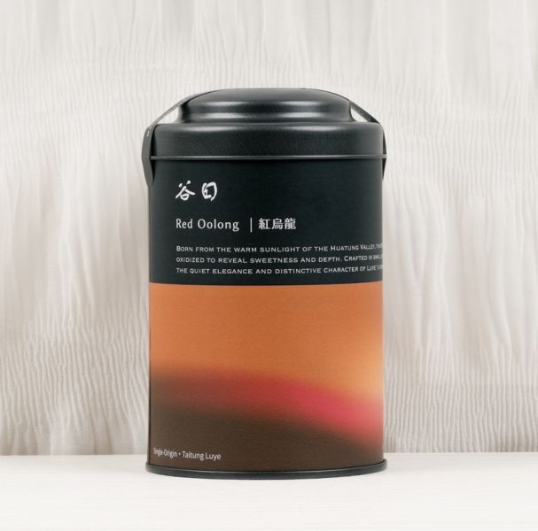 落日餘暉｜紅烏龍茶（罐裝150g） 紅烏龍茶、台灣烏龍茶、冷泡茶推薦、質感茶葉、年輕人喝茶、送禮茶葉