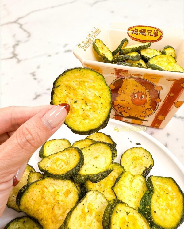 櫛瓜脆脆(大包) 櫛瓜脆脆,櫛瓜脆片,櫛瓜,蔬果脆片,蔬果脆脆,蔬果,台灣果雨