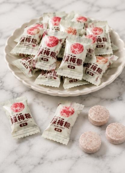 酸梅糖(小包) 酸梅糖,古早味零嘴,梅子糖,梅子,馬來西亞,年貨,伴手禮,乾貨,禮盒