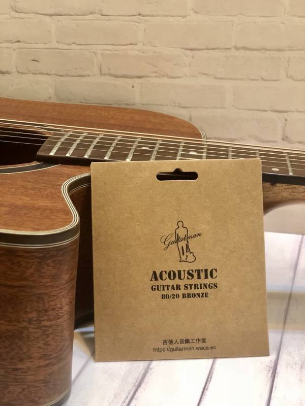 guitarman 原廠黃銅民謠吉他弦 烏克麗麗,學吉他,買吉他,手工製,吉他,旅行吉他,吉他袋,吉他教學,吉他入門