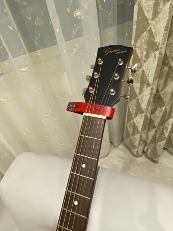 台灣製原創guitarman手工真皮琴頭背帶扣 烏克麗麗,學吉他,買吉他,手工製,吉他,旅行吉他,吉他袋,吉他教學,吉他入門