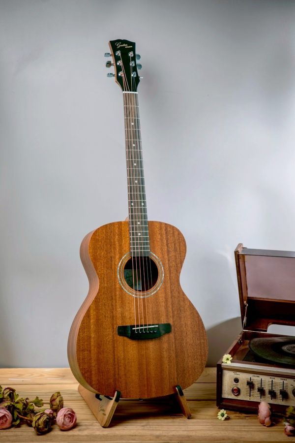 台灣原創 guitarman M-11B 40吋 桃花心木合板 手工OM桶身吉他 烏克麗麗,學吉他,買吉他,手工製,吉他,旅行吉他,吉他袋,吉他教學,吉他入門