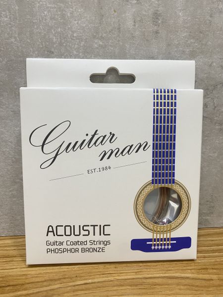 guitarman覆膜磷青銅民謠吉他弦 