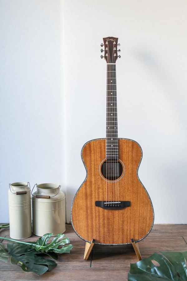 台灣原創 guitarman M-31B 40吋 桃花心木面單 手工40吋OM桶身吉他 烏克麗麗,學吉他,買吉他,手工製,吉他,旅行吉他,吉他袋,吉他教學,吉他入門