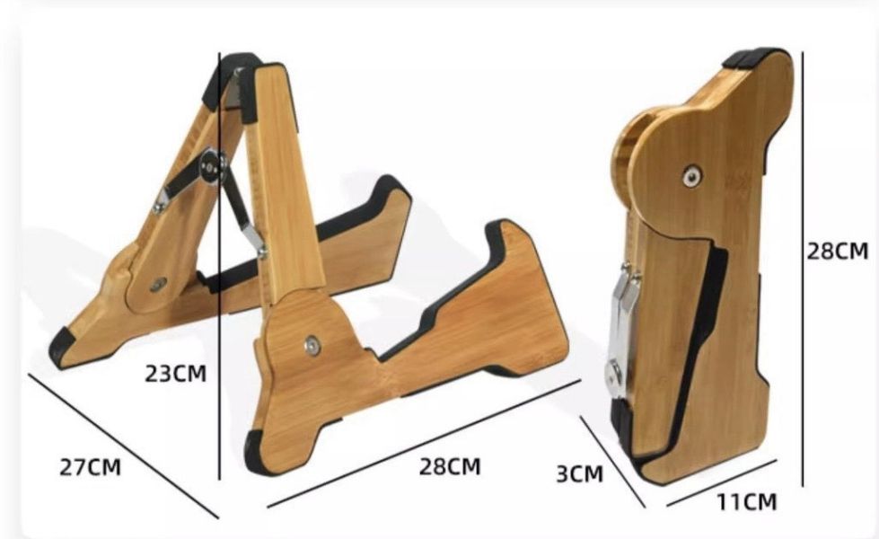 台灣原創 guitarman木質摺疊吉他架 吉他架、電吉他架