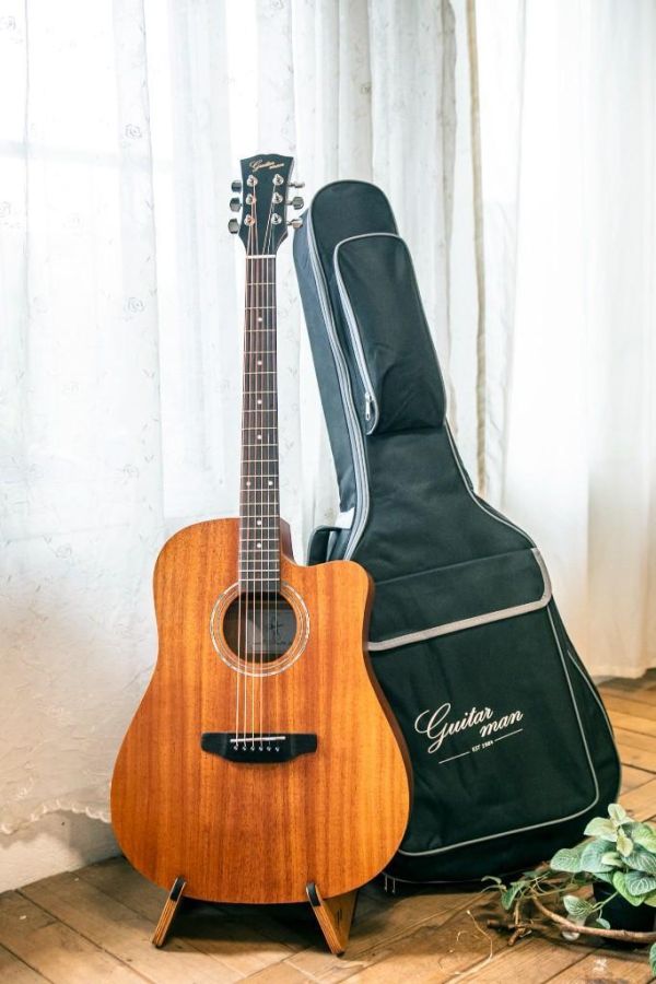 台灣原創 guitarman D-11B 41吋 全桃花心合板 手工經典D桶吉他 烏克麗麗,學吉他,買吉他,手工製,吉他,旅行吉他,吉他袋,吉他教學,吉他入門