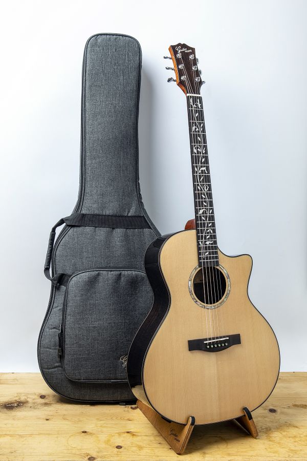 台灣原創 guitarman G-91A 41吋 雲杉木 玫瑰木 全單板 手工GA桶吉他 烏克麗麗,學吉他,買吉他,手工製,吉他,旅行吉他,吉他袋,吉他教學,全單琴,全單