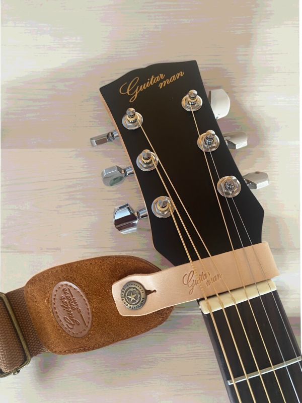 台灣製原創guitarman手工真皮琴頭背帶扣 烏克麗麗,學吉他,買吉他,手工製,吉他,旅行吉他,吉他袋,吉他教學,吉他入門