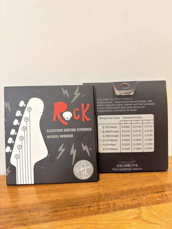 guitarman 鎳纏繞磷電吉他弦 烏克麗麗,學吉他,買吉他,手工製,吉他,旅行吉他,吉他袋,吉他教學,吉他入門