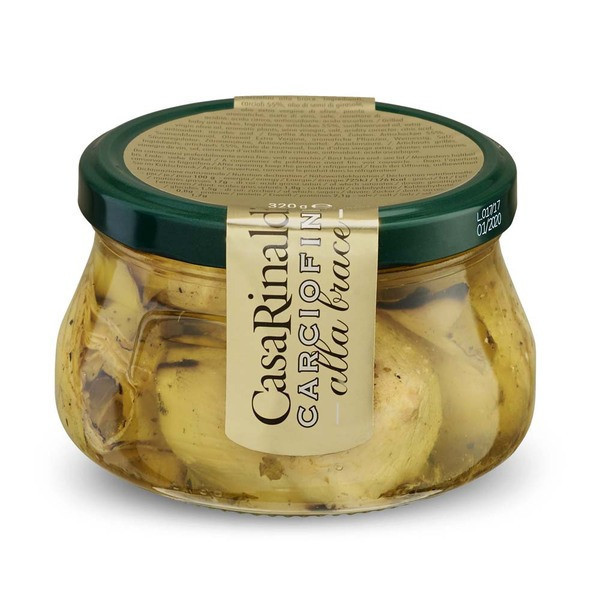 義大利卡薩油漬炭烤朝鮮薊320G 