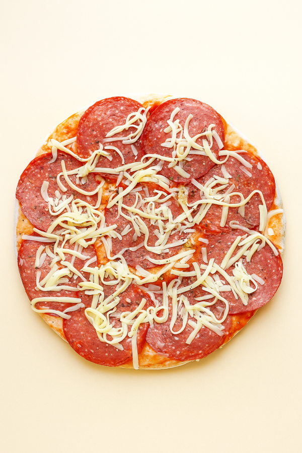 冷凍薩拉米辣腸比薩（真空包） 冷凍比薩