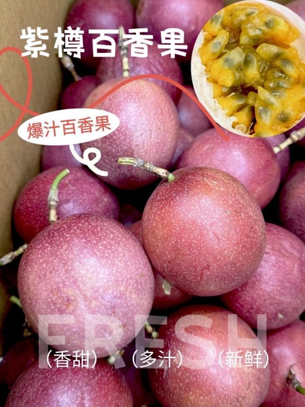 爆甜紫樽百香果(整箱) 紫樽百香果,紫樽,百香果