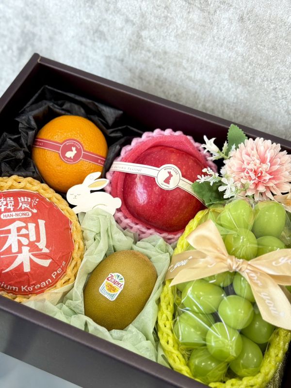 明月傳情A 中秋禮盒,水果禮盒,中秋送禮,中秋節,麝香葡萄,千元禮盒,禮盒