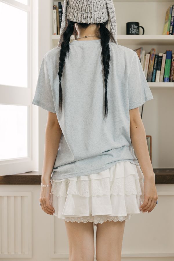 鯊魚全家福之超好穿T 韓系、韓版、T恤、tshirt、灰色、海洋風