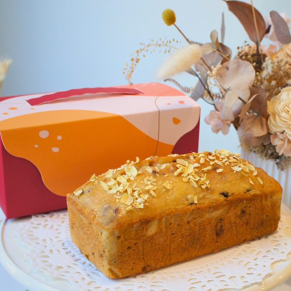 穀香貝瑞磅蛋糕(白桃款) 磅蛋糕,核桃蛋糕,蔓越莓蛋糕,手作甜點,台中甜點,甜點禮盒,磅蛋糕推薦