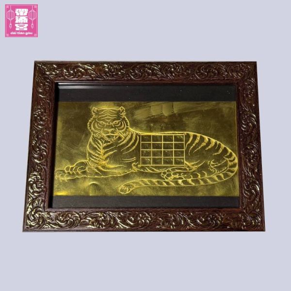 師父手刻爆財好命虎護身擺掛 | 魯士虎爺 