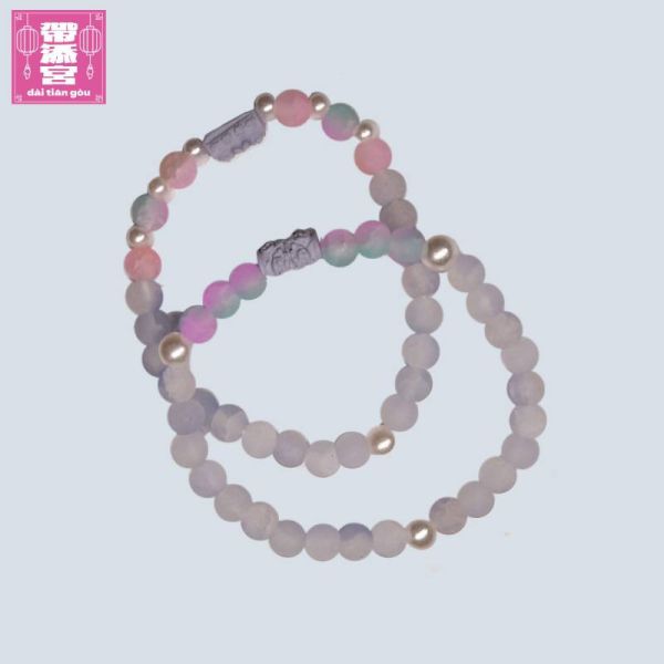 蝶王招財人緣彩泥手環 