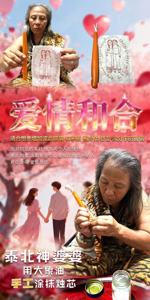 泰北神婆1:1手工訂制蠟燭法會(附神婆解析) 