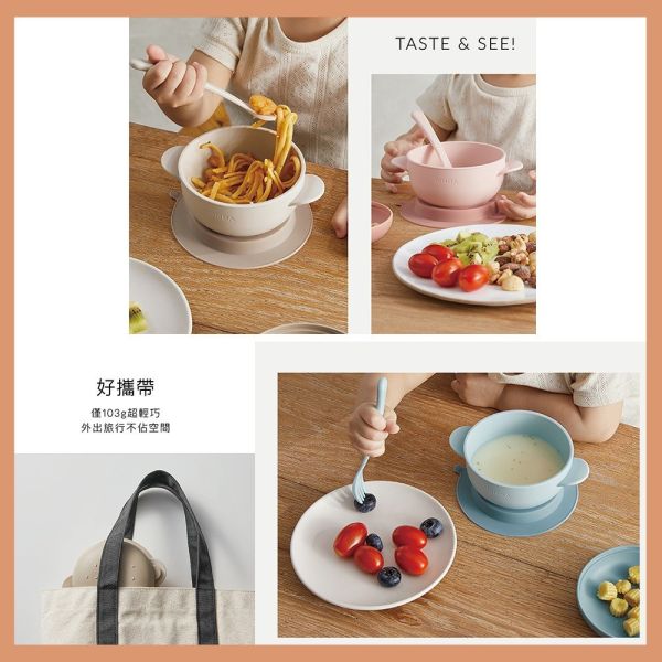 小獅王辛巴  Simba 美味漢堡吸盤碗 吸盤碗 美味學習叉匙組 學習餐具 兒童學習碗 小獅王辛巴,Simba,吸盤碗,嬰兒碗,副食品碗,兒童餐具,學習餐具,寶寶餐具,防滑碗,幼兒吸盤碗