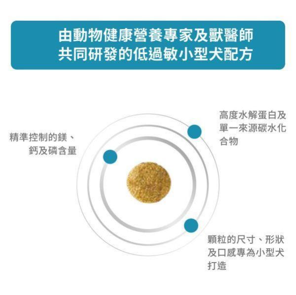 皇家  HSD24 犬低過敏小型犬處方乾糧｜Hypoallergenic Small Dog 水解蛋白配方｜3.5KG 小型犬低過敏飼料、犬水解蛋白飼料、Royal Canin HSD24、Hypoallergenic Small Dog、犬食物過敏、獸醫處方犬糧