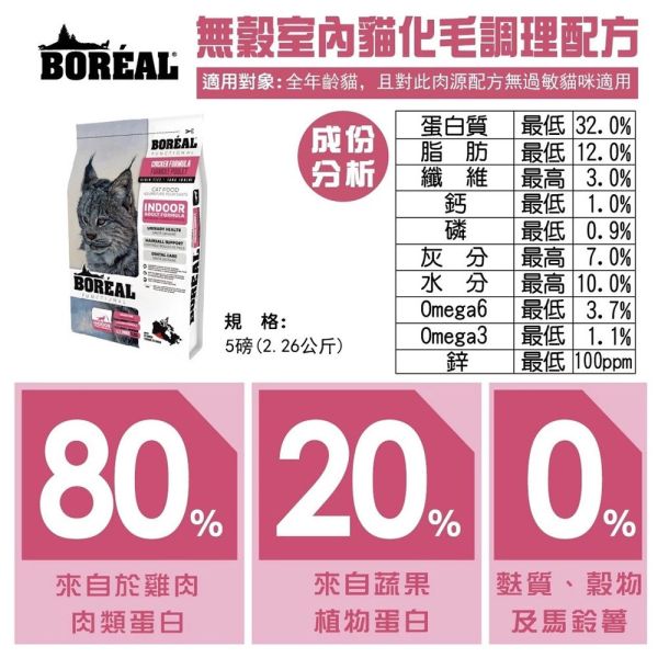 【波瑞歐 BOREAL】 無穀犬糧 5磅｜全齡犬飼料 鴨肉・火雞・羔羊・帝王鮭 /小顆粒 波瑞歐 BOREAL 犬糧

無穀狗飼料

狗狗無穀飼料推薦

全齡犬飼料

狗狗小顆粒飼料

狗狗火雞飼料

狗狗羊肉飼料

狗狗鮭魚飼料

低敏犬糧

加拿大狗飼料品牌