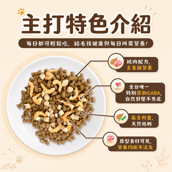 【CaMo 卡默】貓用原萃主食凍乾80g｜御品海鮮蝦仁／草飼牛鮭魚／火雞干貝｜GABA貓凍乾主食 卡默貓用主食凍乾80g、CaMo原萃主食凍乾貓用、貓咪凍乾主食推薦、純肉主食凍乾推薦、火雞干貝貓凍乾、草飼牛鮭魚貓糧