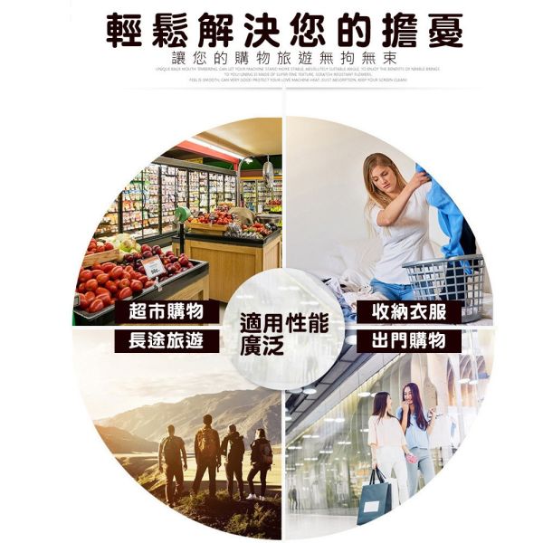 圓盤便攜式收納袋 
